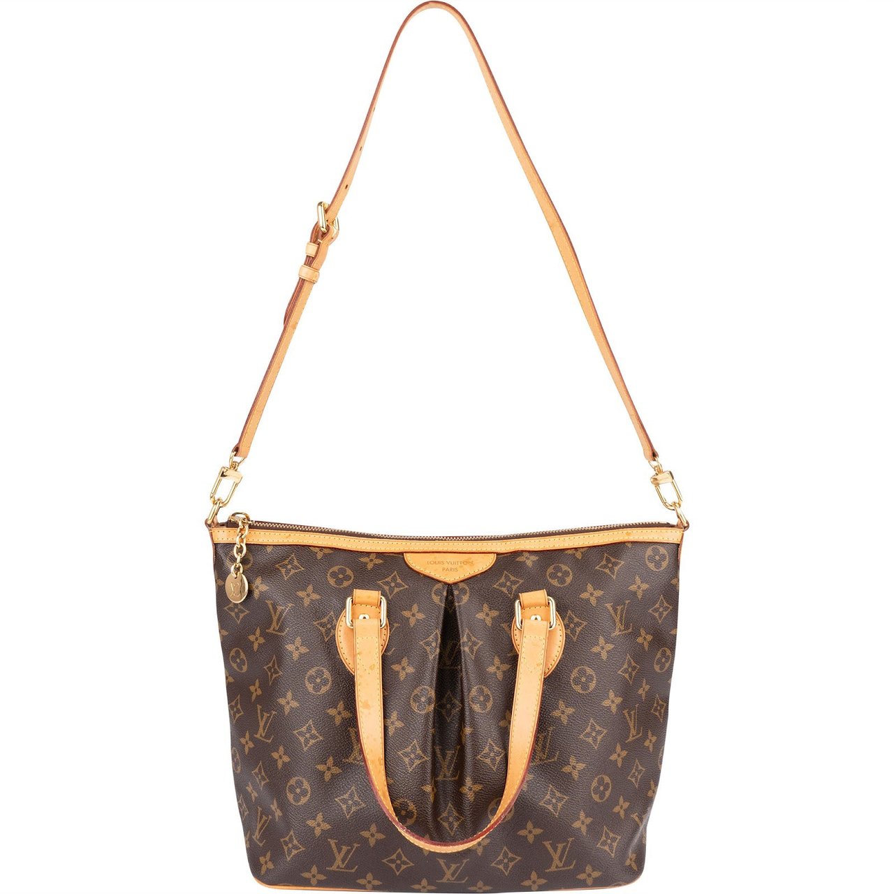 Louis Vuitton Louis Vuitton Monogram Canvas Palermo PM Handbag Bruin