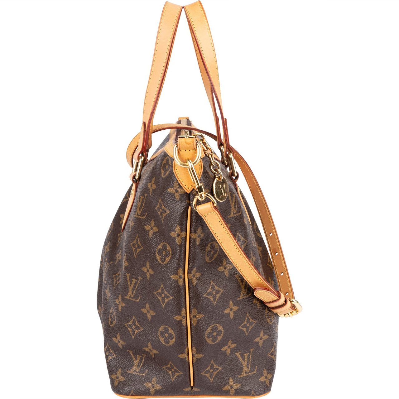 Louis Vuitton Louis Vuitton Monogram Canvas Palermo PM Handbag Bruin