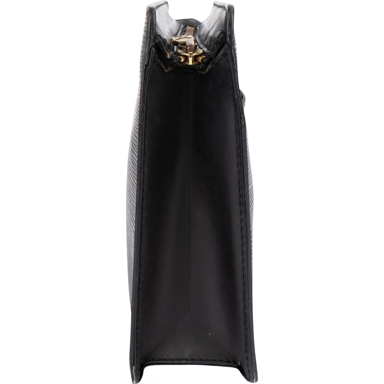 Louis Vuitton Louis Vuitton Noir Epi Leather Pochette Homme Clutch Zwart