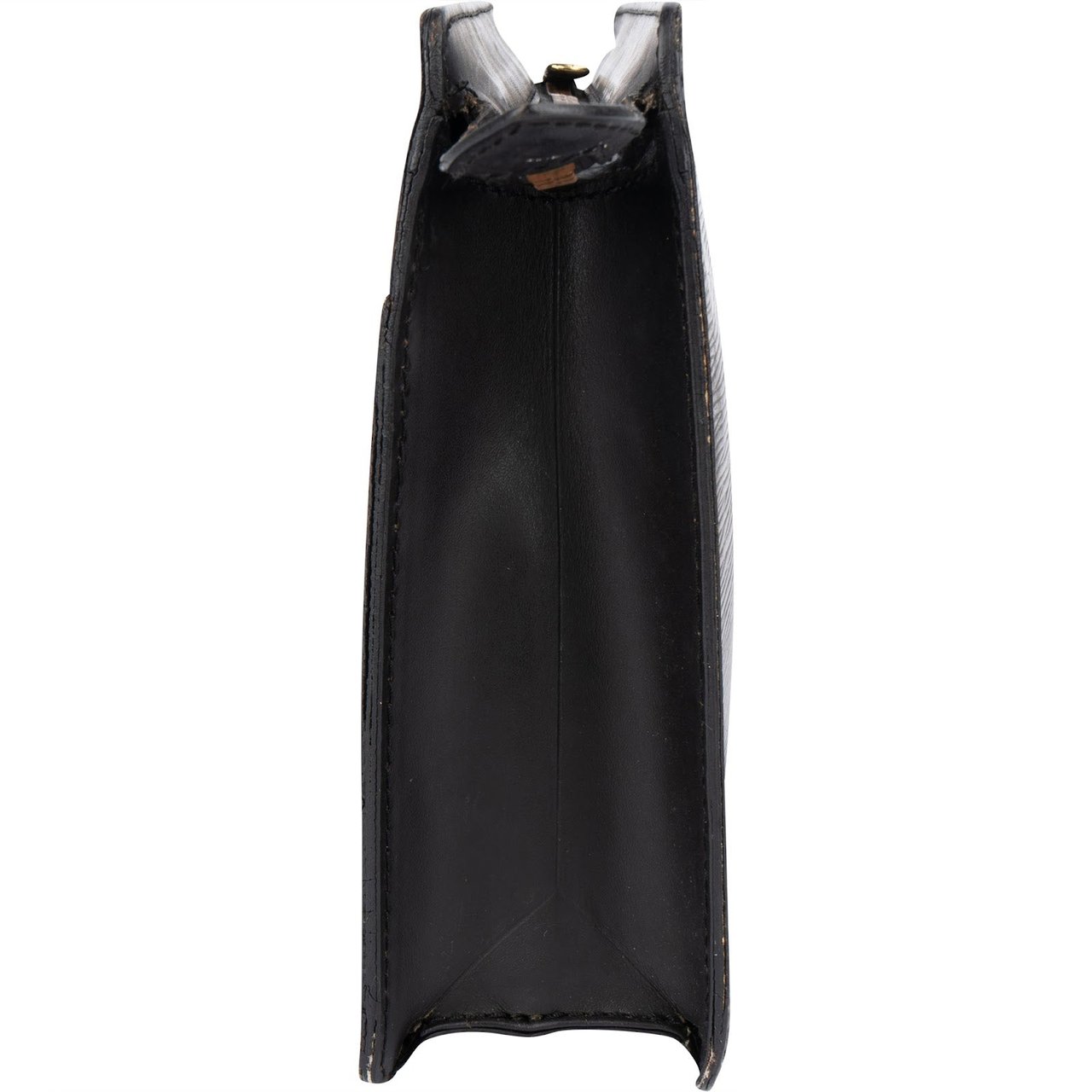 Louis Vuitton Louis Vuitton Noir Epi Leather Pochette Homme Clutch Zwart