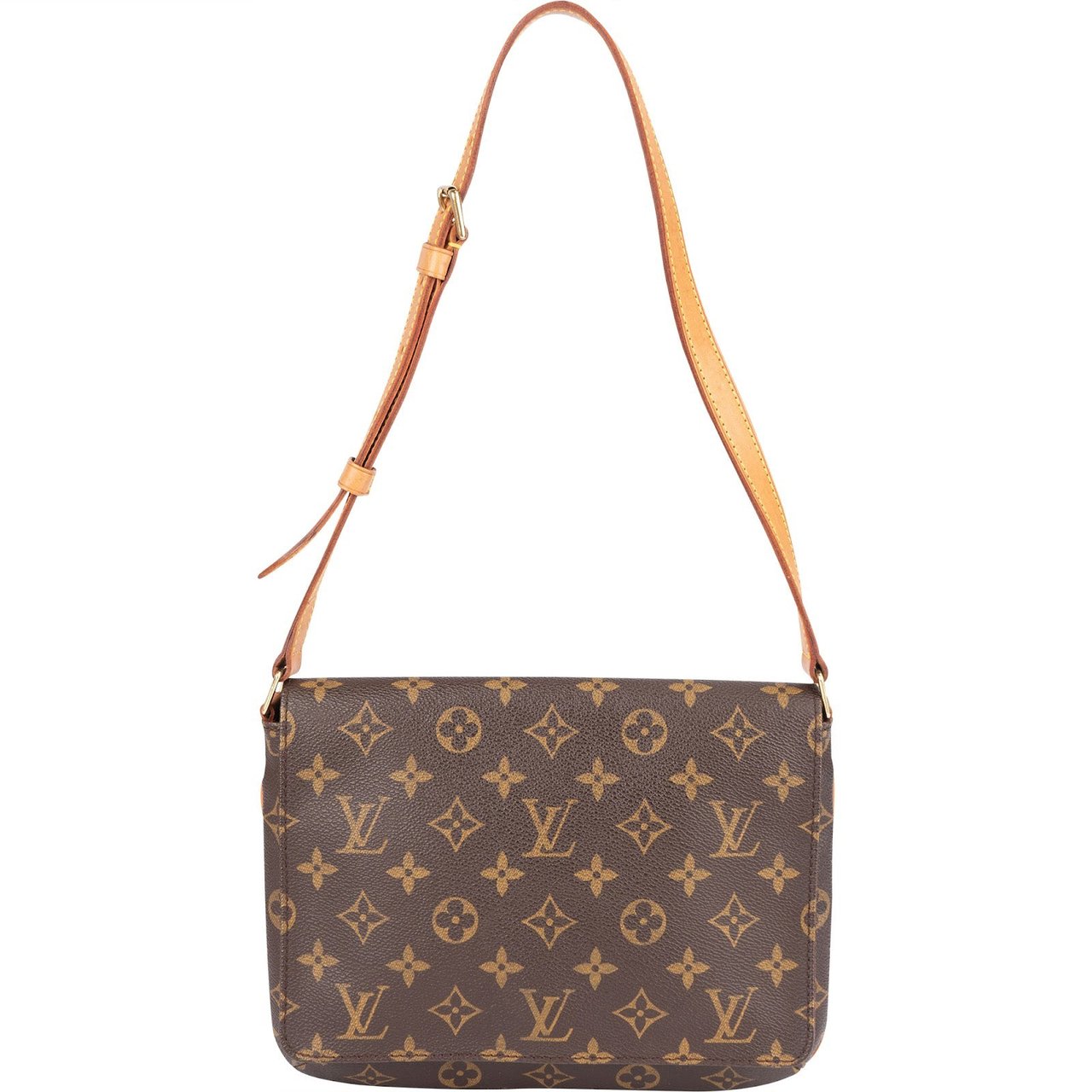 Louis Vuitton Louis Vuitton Monogram Canvas Musette Tango Shoulder Bag Bruin