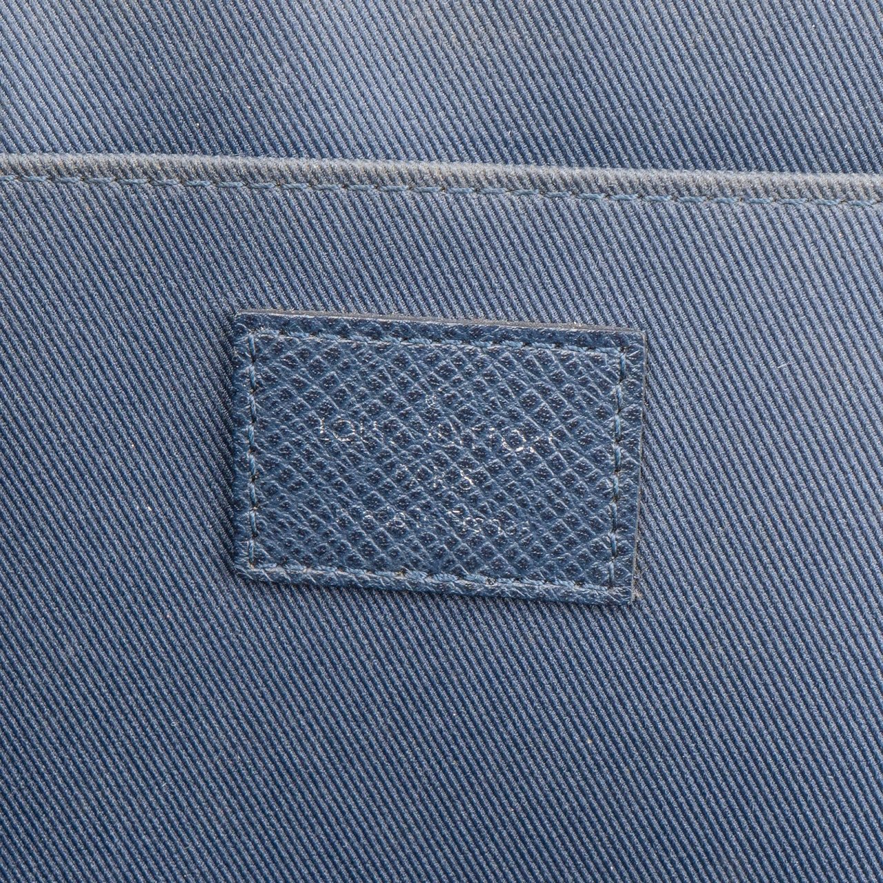 Louis Vuitton Louis Vuitton Monogram Eclipse Canvas Pochette Apollo Clutch Blauw