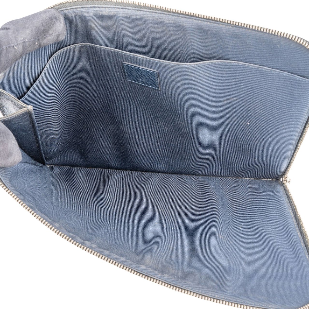 Louis Vuitton Louis Vuitton Monogram Eclipse Canvas Pochette Apollo Clutch Blauw