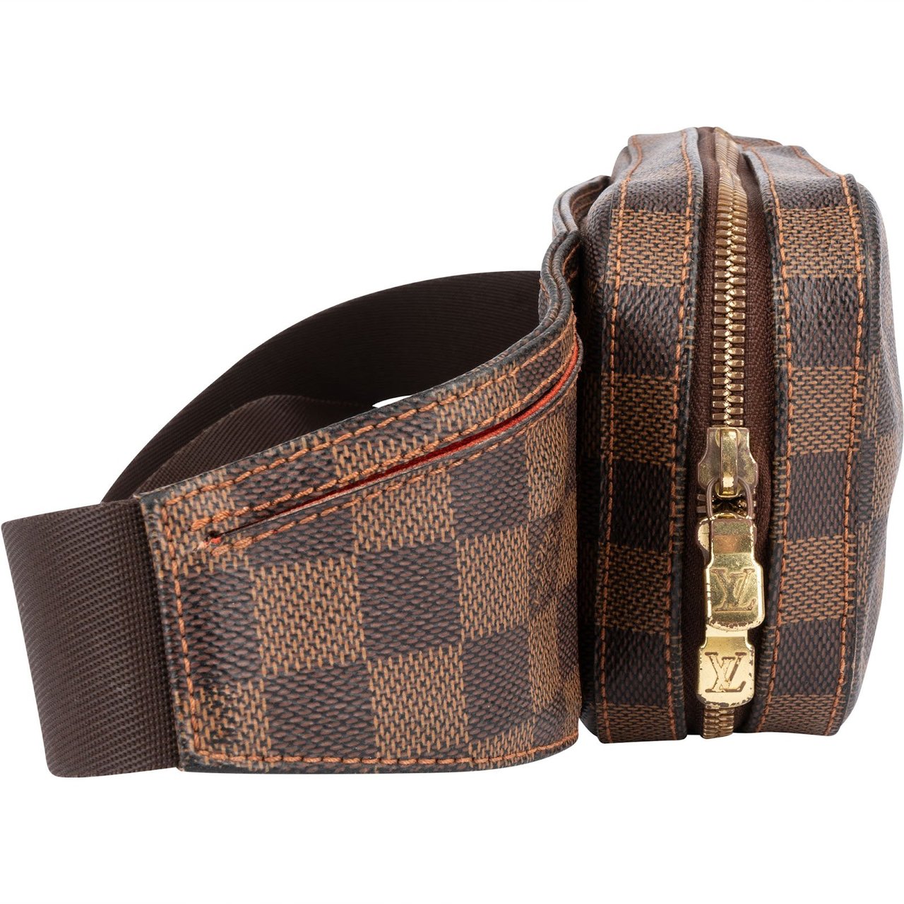 Louis Vuitton Louis Vuitton Monogram Damier Ebene Geronimos Crossbody Bumbag Bruin
