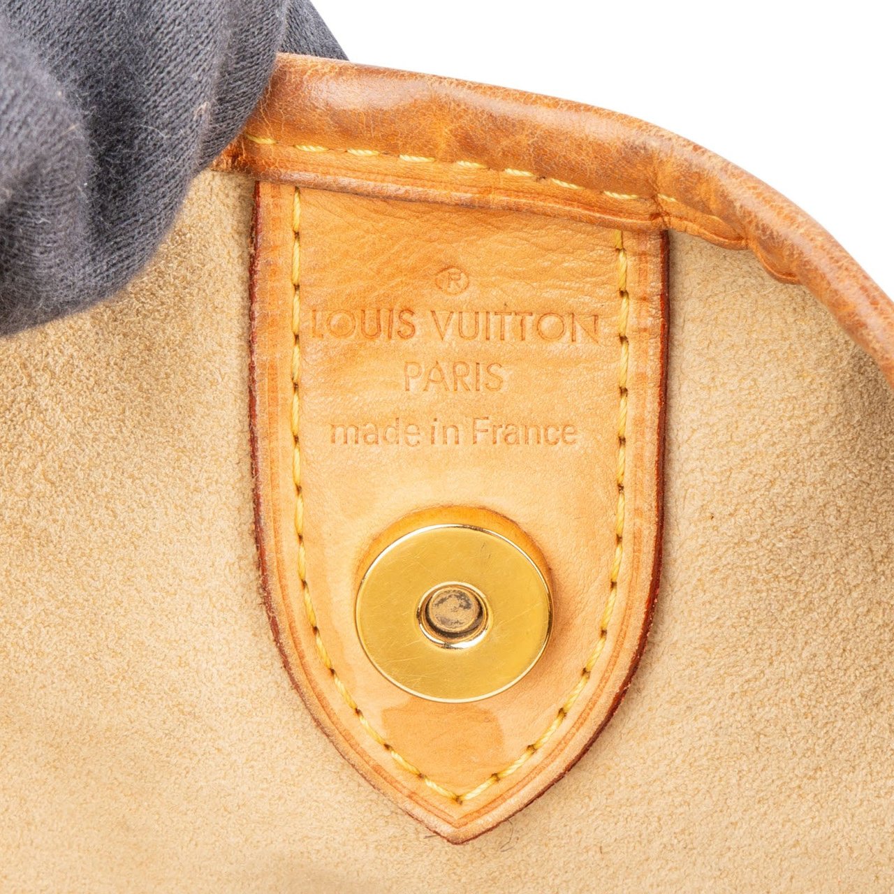 Louis Vuitton Monogram Damier Azur Canvas Galliera PM Shoulder Bag Wit