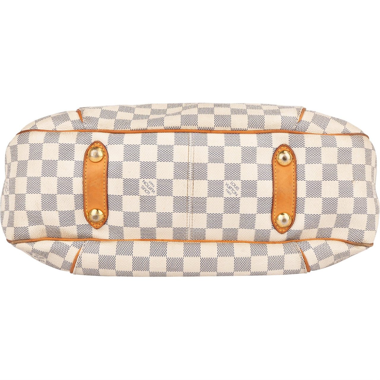 Louis Vuitton Louis Vuitton Monogram Damier Azur Canvas Galliera PM Shoulder Bag Wit