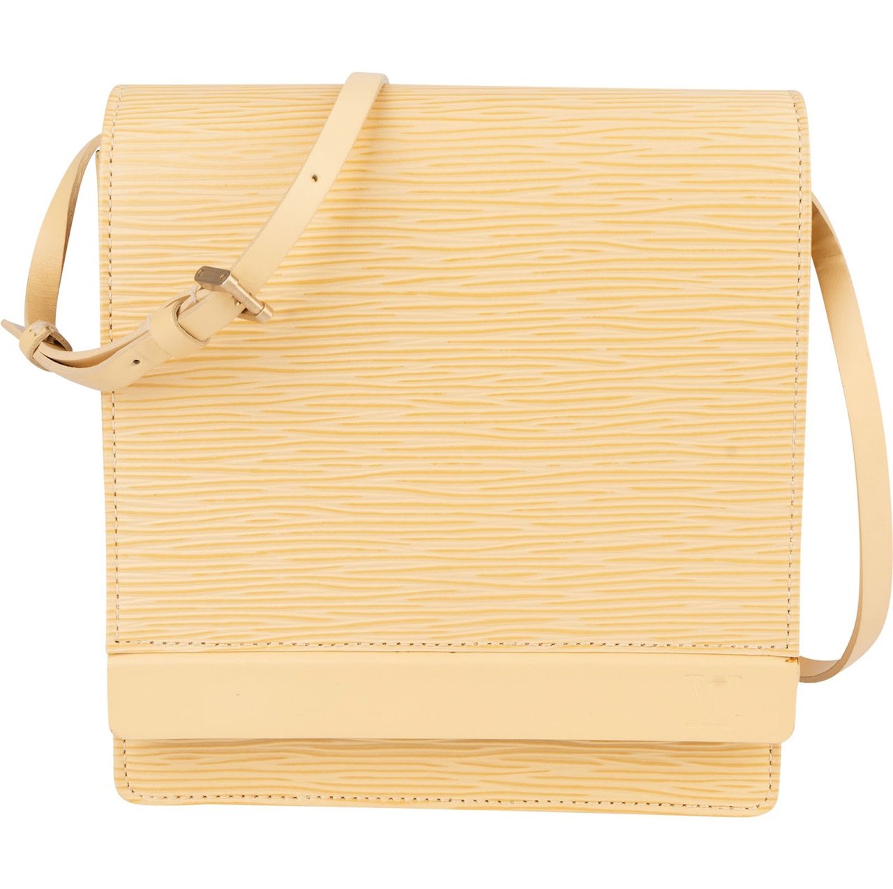 Louis Vuitton Louis Vuitton Vanille Epi Leather Honfleur Shoulder Bag Beige