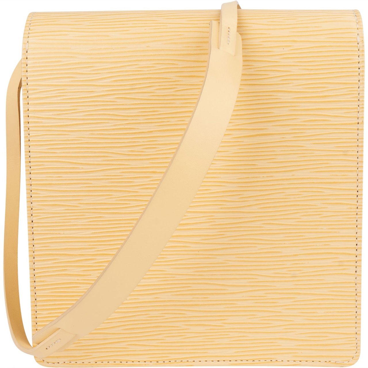 Louis Vuitton Louis Vuitton Vanille Epi Leather Honfleur Shoulder Bag Beige