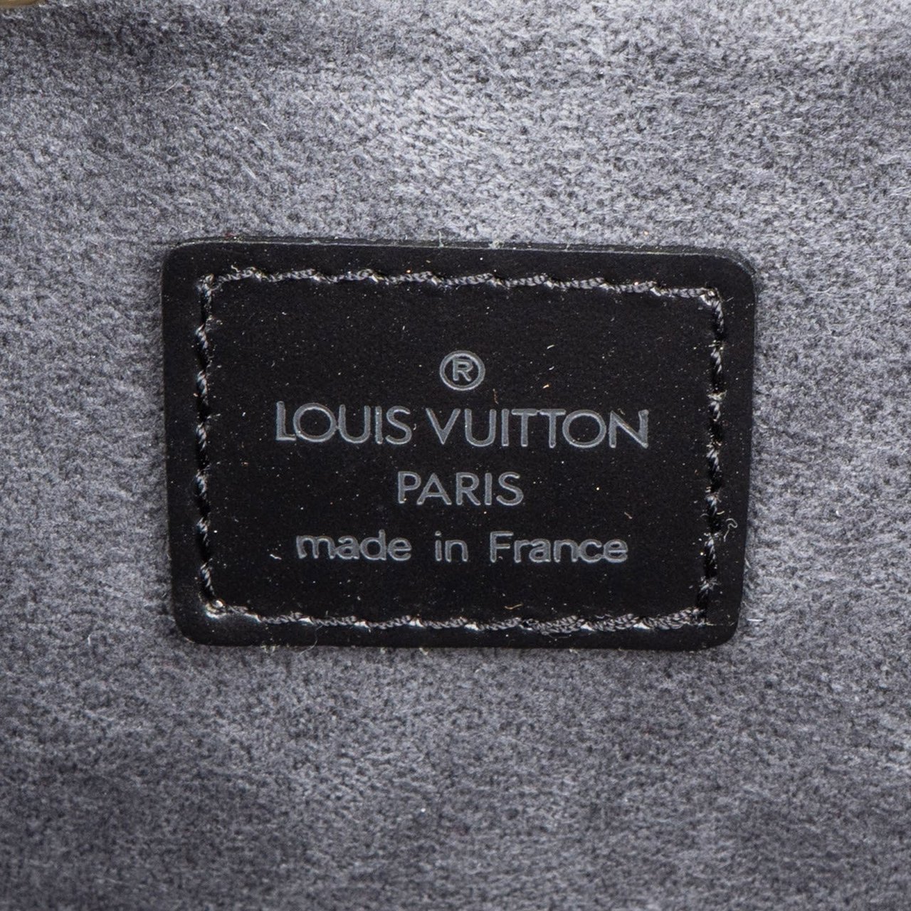Louis Vuitton Louis Vuitton Noir Epi Leather Solferino GM Weekender Shoulder Bag Zwart