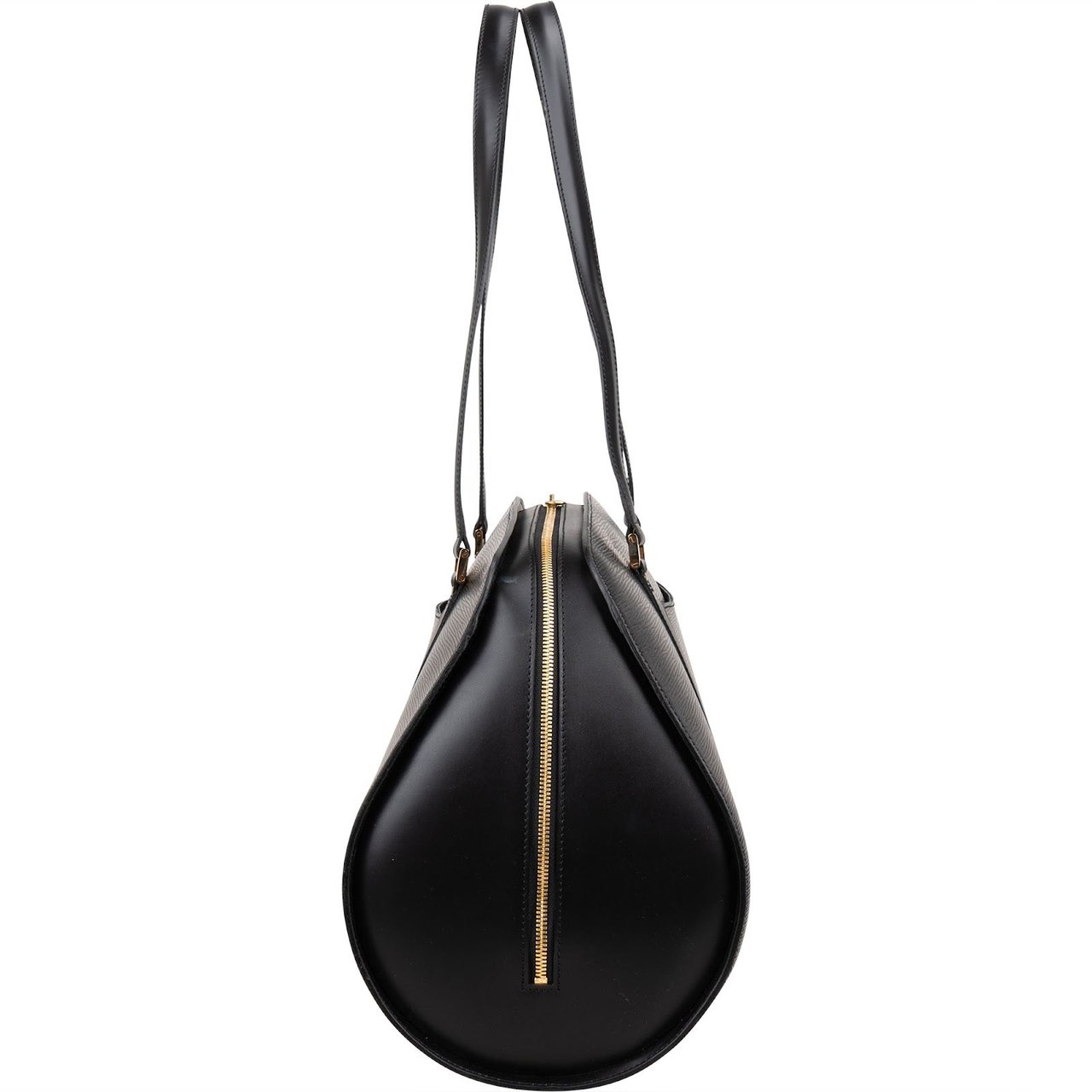 Louis Vuitton Louis Vuitton Noir Epi Leather Solferino GM Weekender Shoulder Bag Zwart