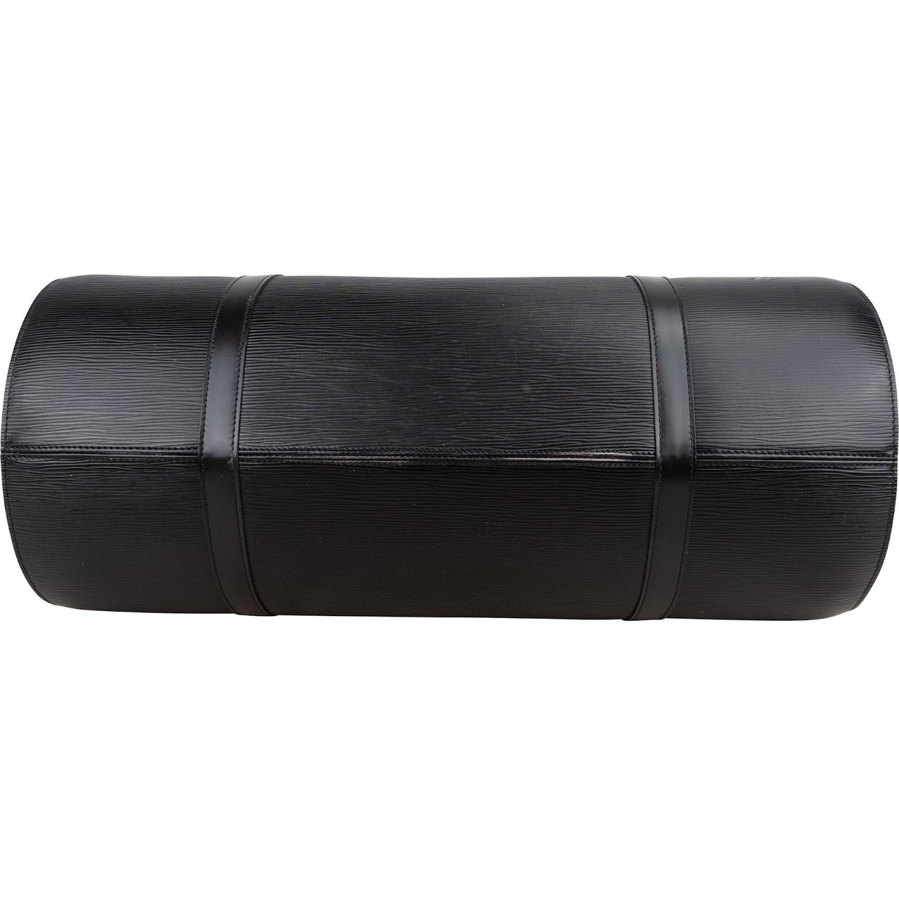 Louis Vuitton Louis Vuitton Noir Epi Leather Solferino GM Weekender Shoulder Bag Zwart