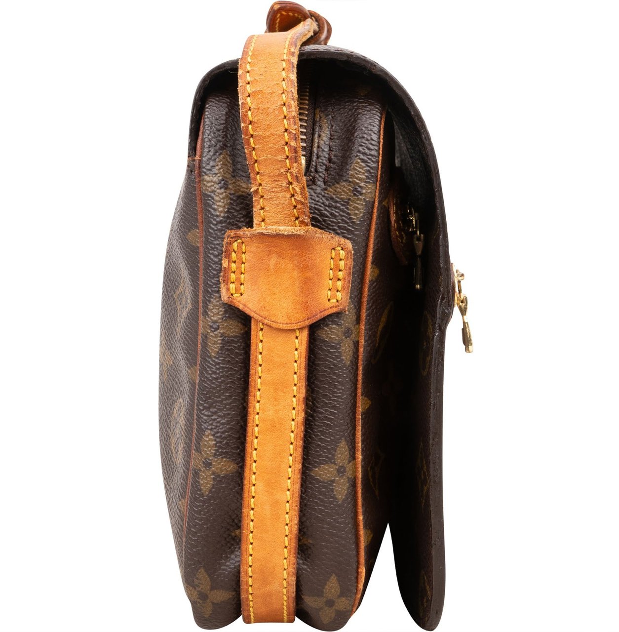 Louis Vuitton Louis Vuitton Monogram Canvas Saint Germain GM Crossbody Bag Bruin