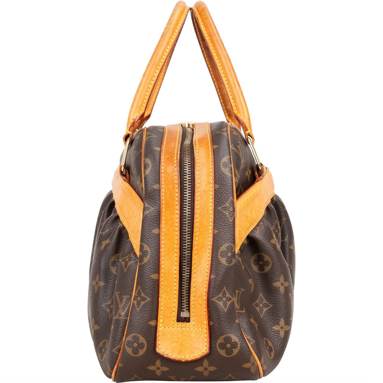 Louis Vuitton Louis Vuitton Monogram Canvas Mizi Handbag Bruin