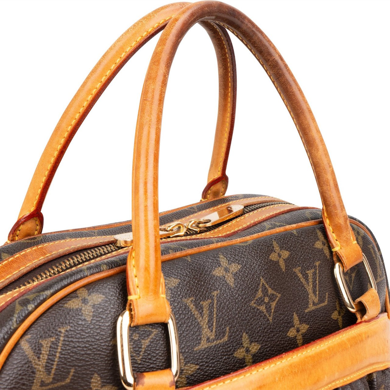 Louis Vuitton Louis Vuitton Monogram Canvas Mizi Handbag Bruin