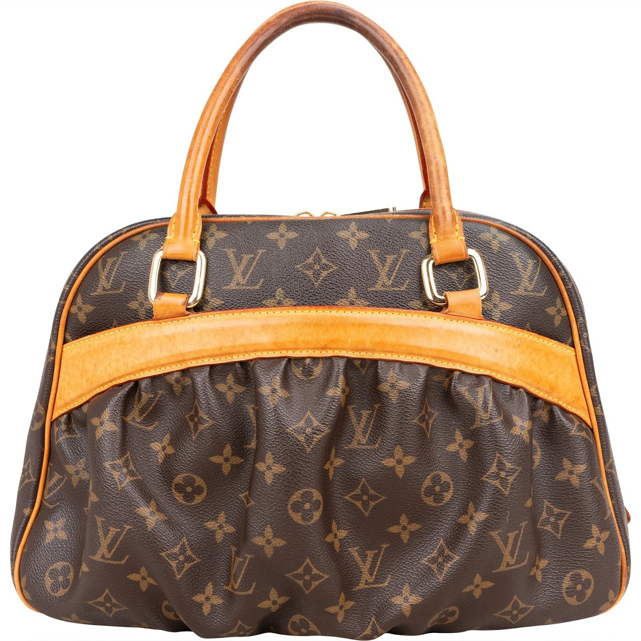 Louis Vuitton Louis Vuitton Monogram Canvas Mizi Handbag Bruin