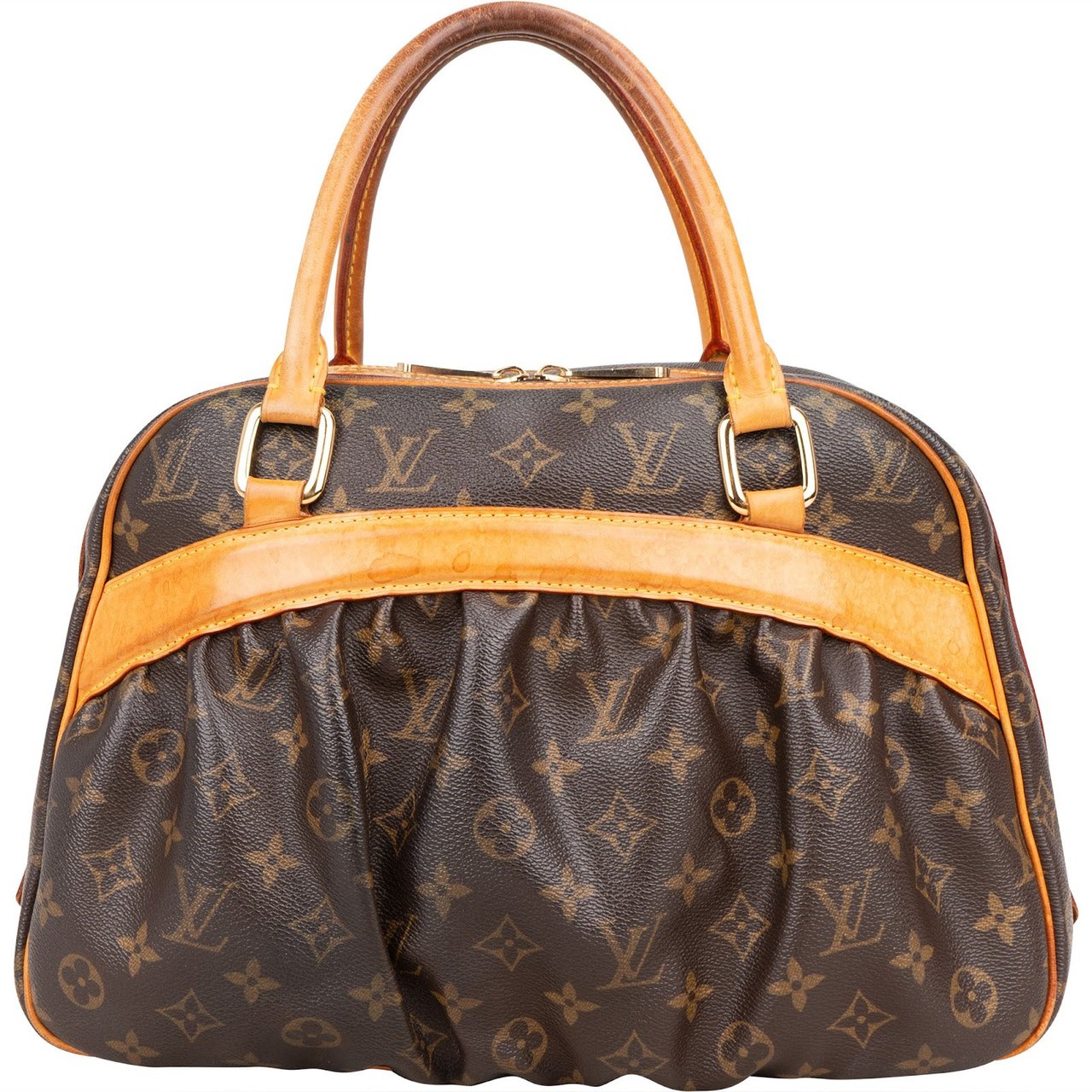 Louis Vuitton Louis Vuitton Monogram Canvas Mizi Handbag Bruin