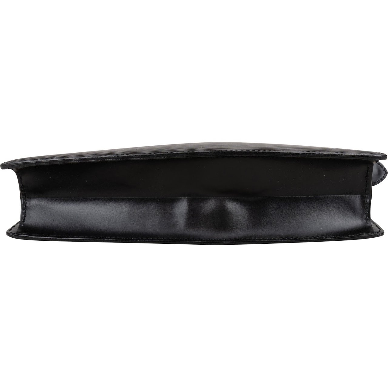 Louis Vuitton Louis Vuitton Noir Epi Leather Pochette Homme Clutch Zwart