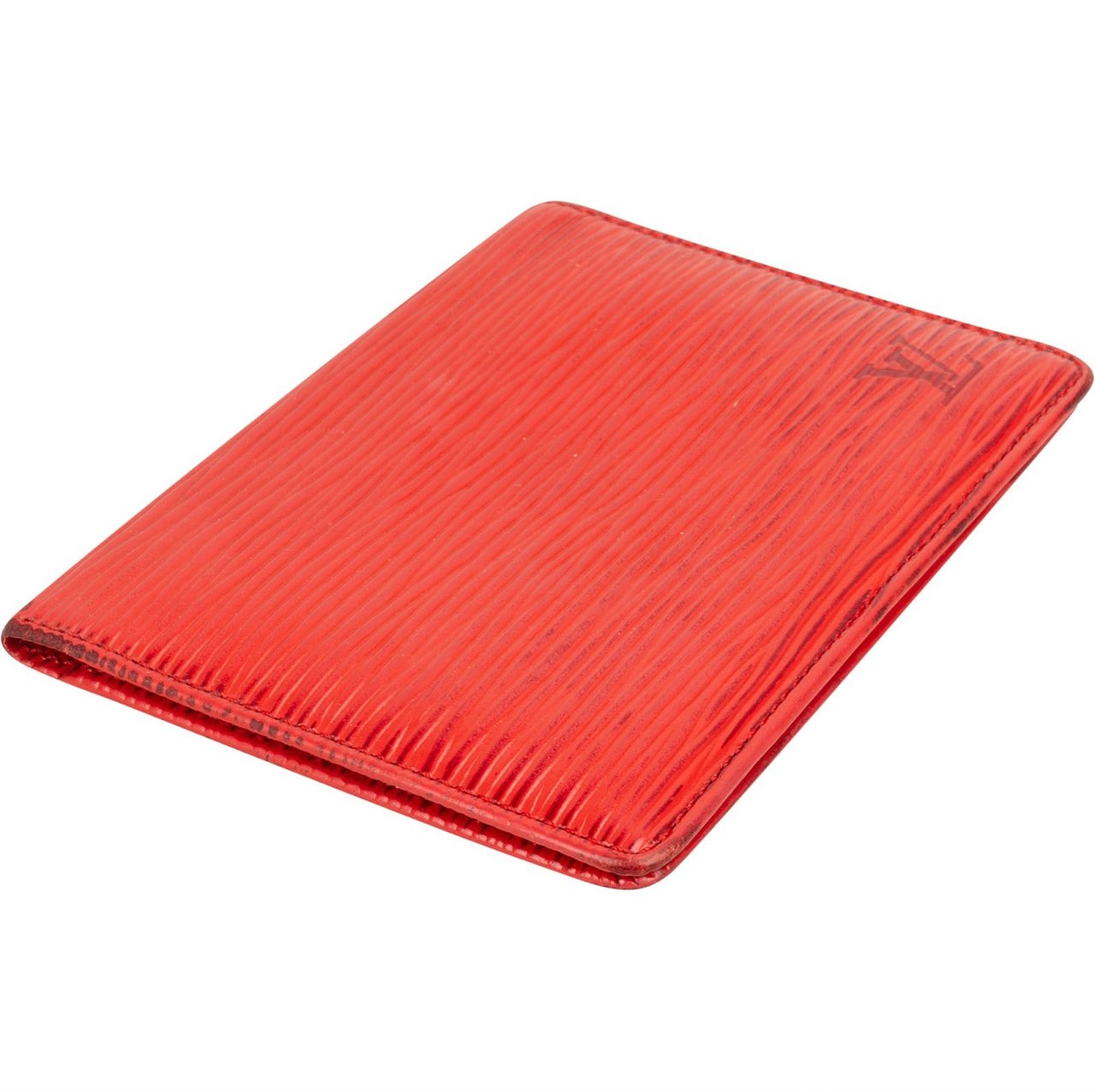 Louis Vuitton Louis Vuitton Red Epi Leather Cardholder Rood