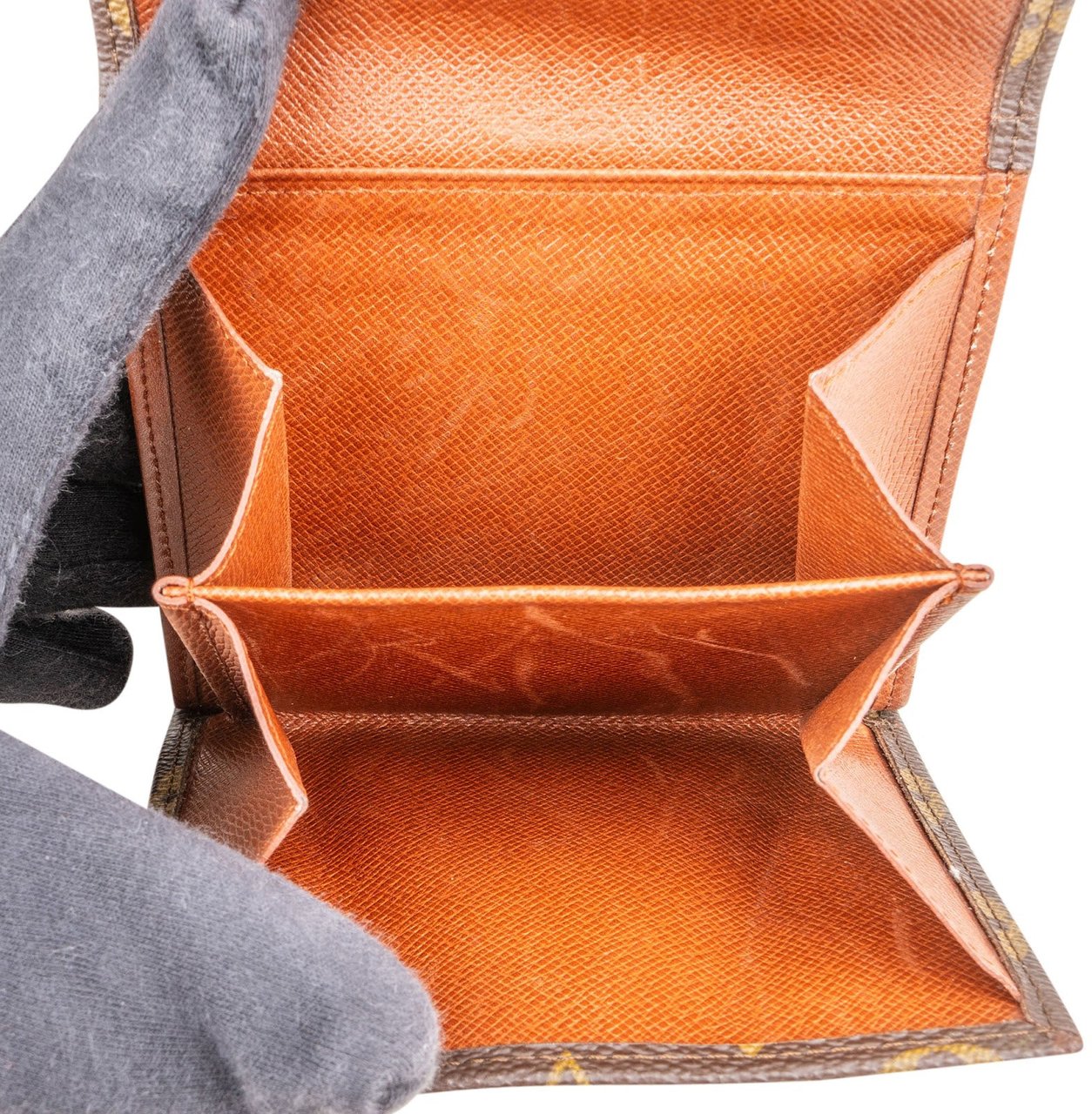 Louis Vuitton Louis Vuitton Monogram Canvas Elise Wallet Bruin