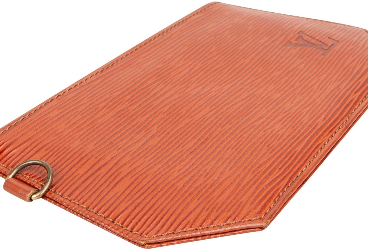 Louis Vuitton Louis Vuitton Epi Leather Sac De Paule Pochette Pouch Oranje