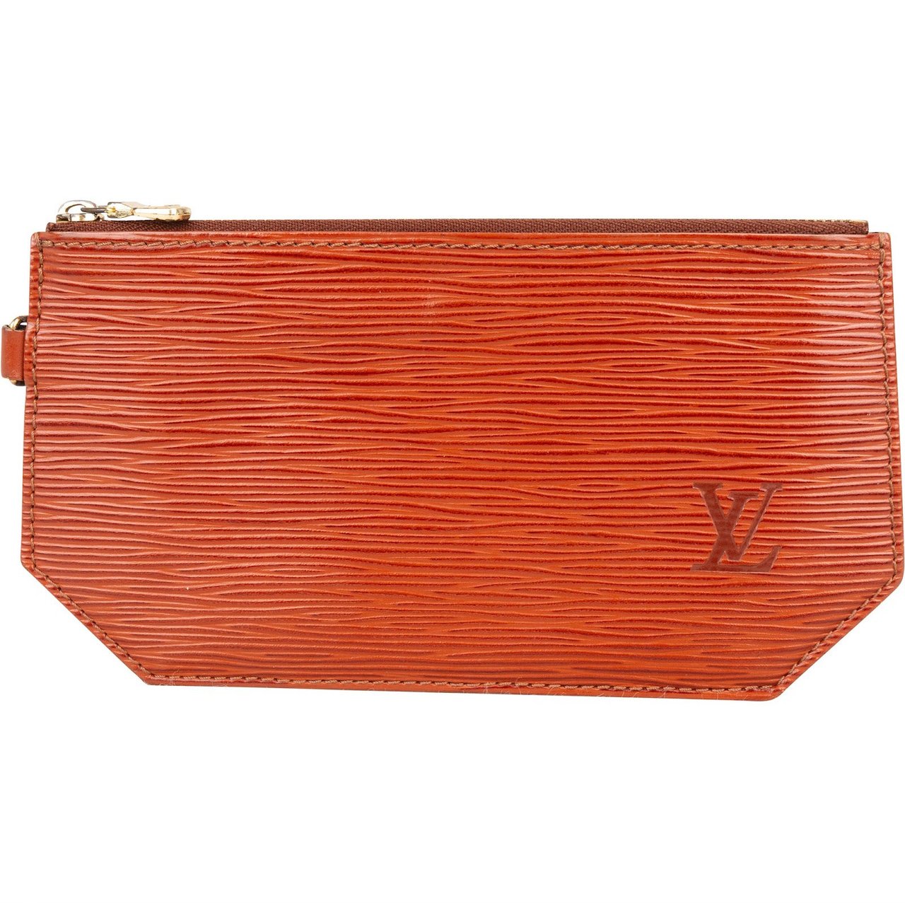 Louis Vuitton Louis Vuitton Epi Leather Sac De Paule Pochette Pouch Oranje