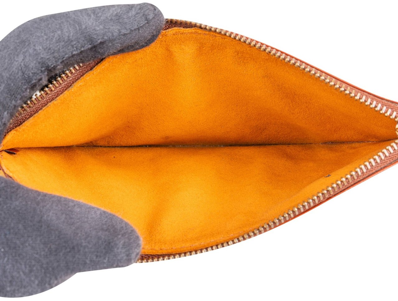 Louis Vuitton Louis Vuitton Epi Leather Sac De Paule Pochette Pouch Oranje