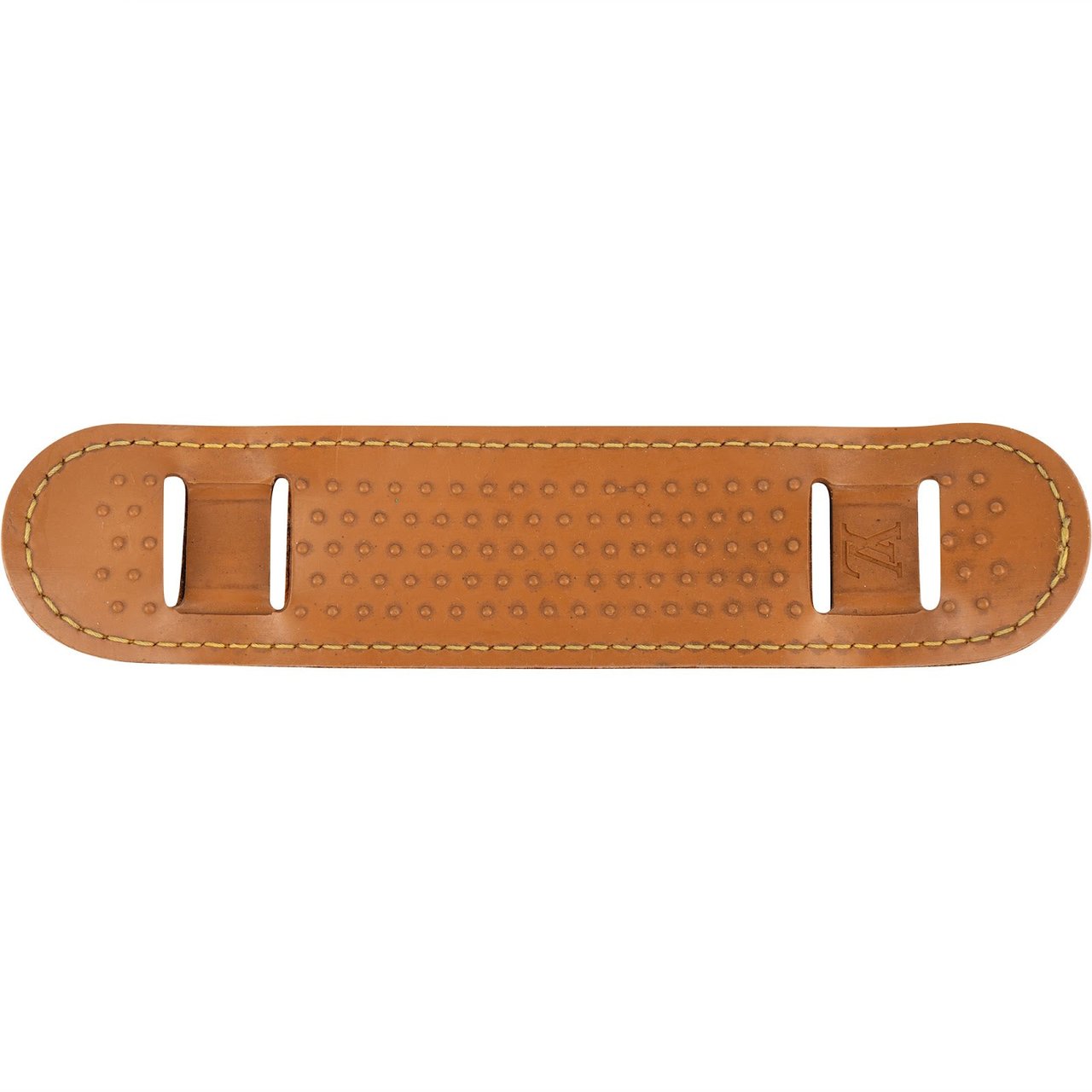 Louis Vuitton Louis Vuitton Vachetta Leather Shoulder Strap Pad Schulterstück Bruin