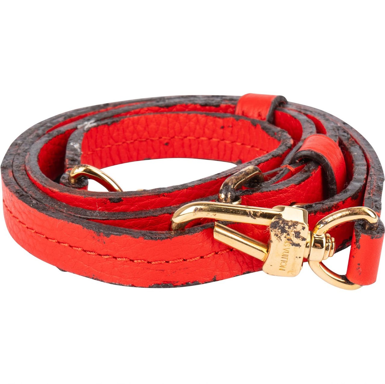 Louis Vuitton Louis Vuitton Red Epi Leather Adjustable Bags Strap Divers