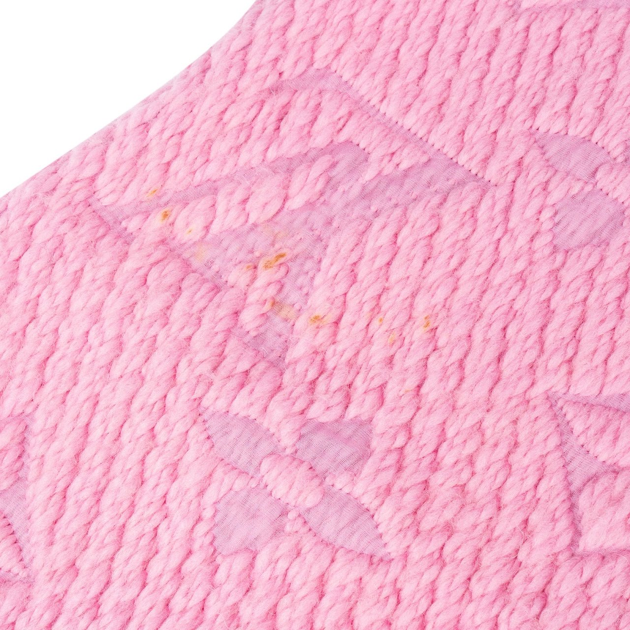 Louis Vuitton Louis Vuitton Wool Monogram Logomania Schal Scarf Rood