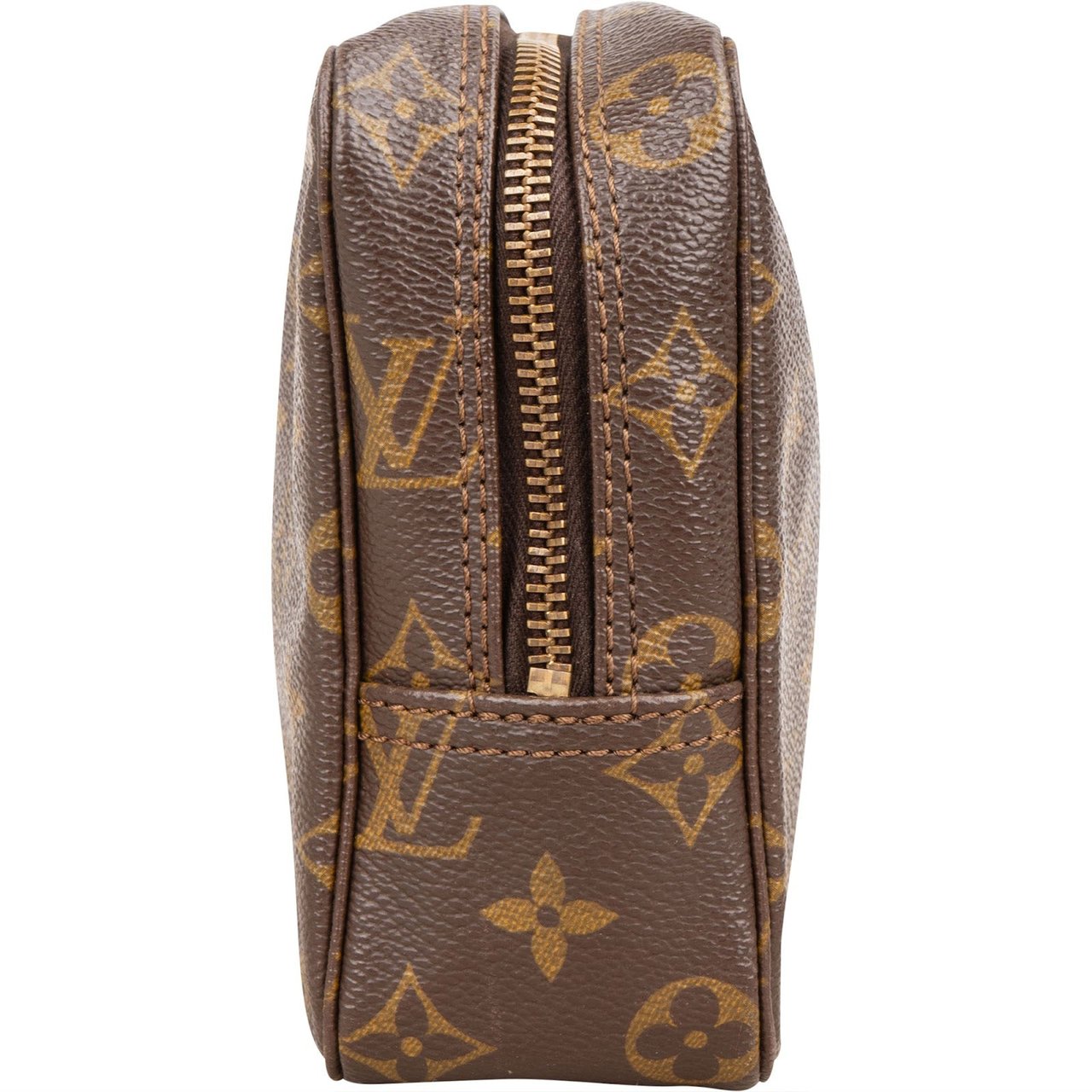 Louis Vuitton Louis Vuitton Monogram Canvas Trousse Toilette 23 Clutch Bruin
