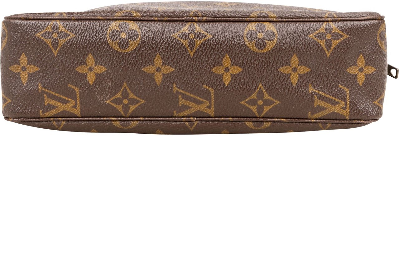 Louis Vuitton Louis Vuitton Monogram Canvas Trousse Toilette 23 Clutch Bruin
