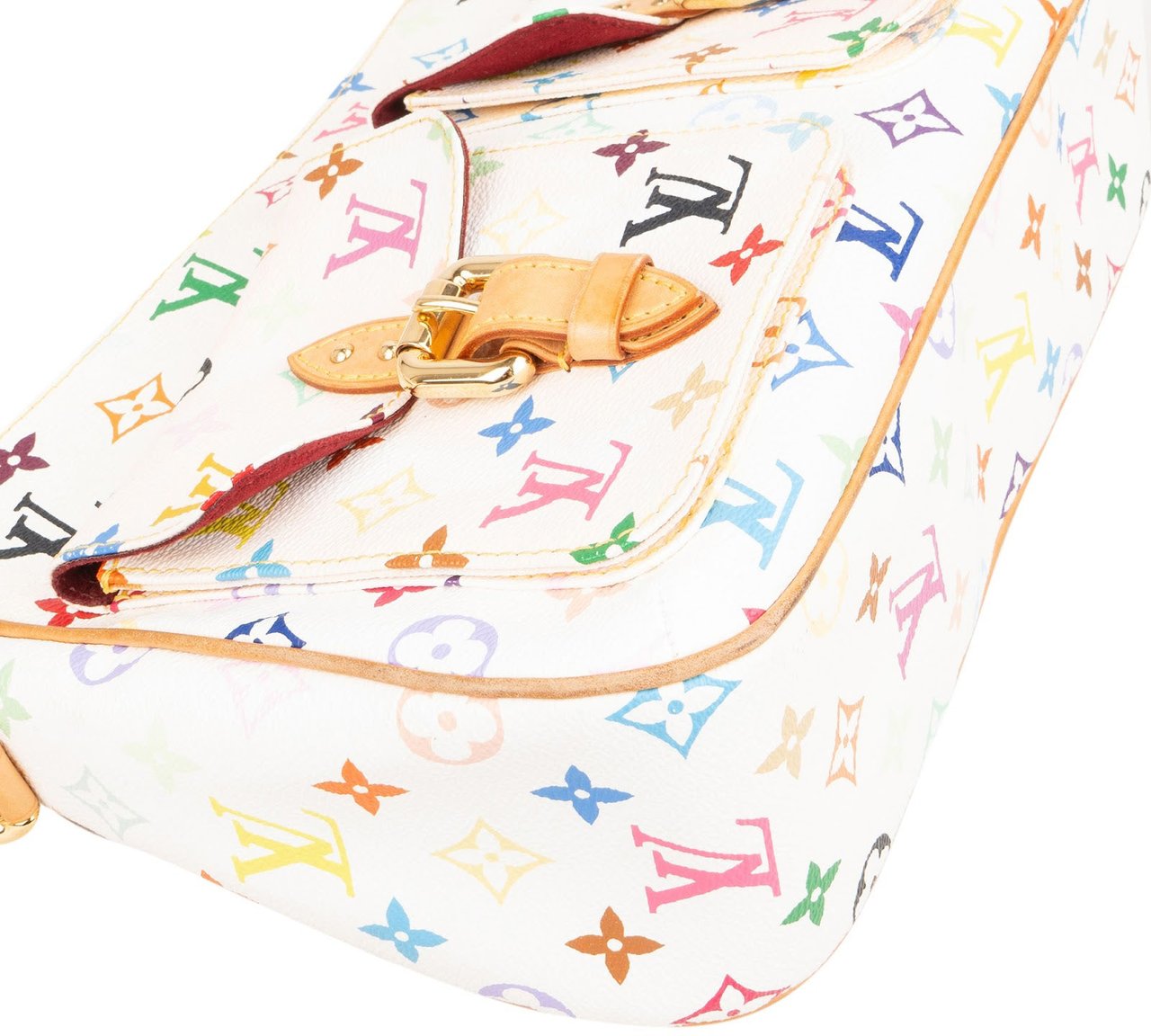 Louis Vuitton Louis Vuitton Monogram Murakami Multicolor Lodge GM Crossbody Bag Wit