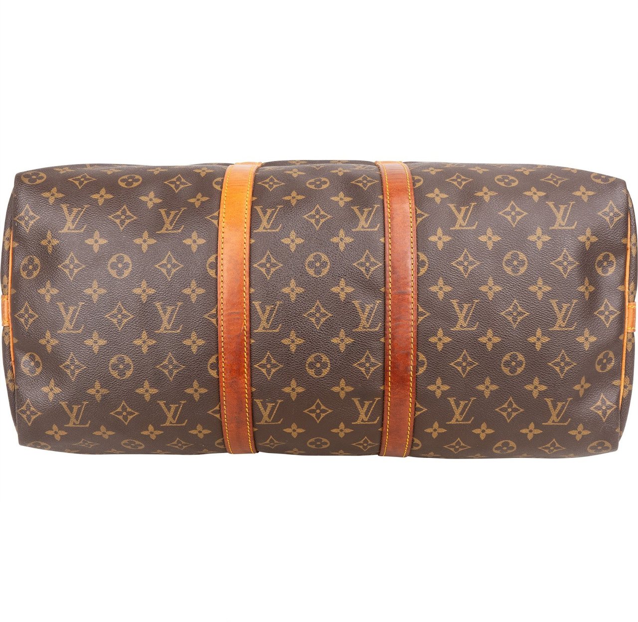 Louis Vuitton Louis Vuitton Monogram Canvas Keepall 50 Bandoulière Travel Bag Bruin