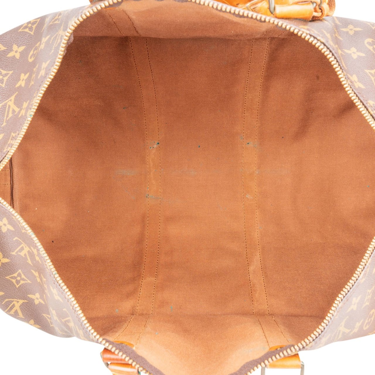 Louis Vuitton Louis Vuitton Monogram Canvas Keepall 50 Bandoulière Travel Bag Bruin