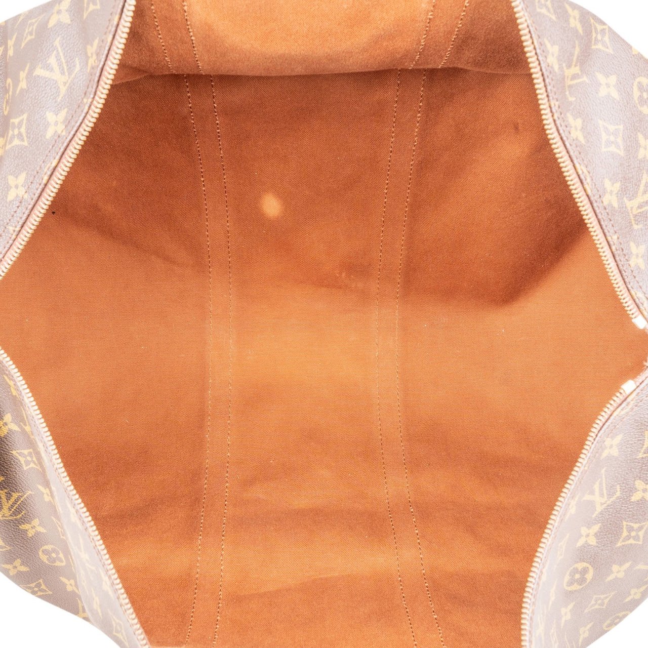 Louis Vuitton Louis Vuitton Monogram Canvas Keepall 60 Bandoulière Travel Bag Bruin