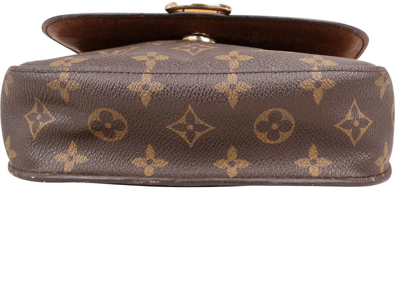 Louis Vuitton Louis Vuitton Monogram Canvas Saint Cloud MM Crossbody Bag Bruin
