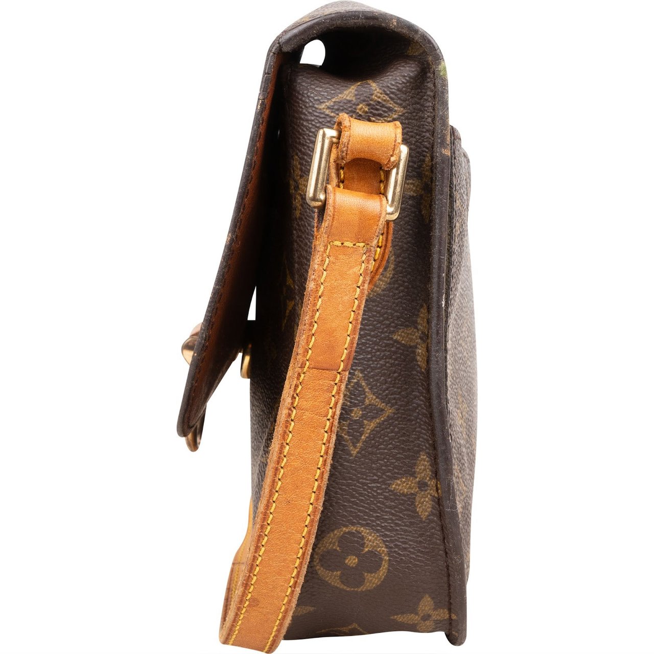 Louis Vuitton Louis Vuitton Monogram Canvas Saint Cloud MM Crossbody Bag Bruin