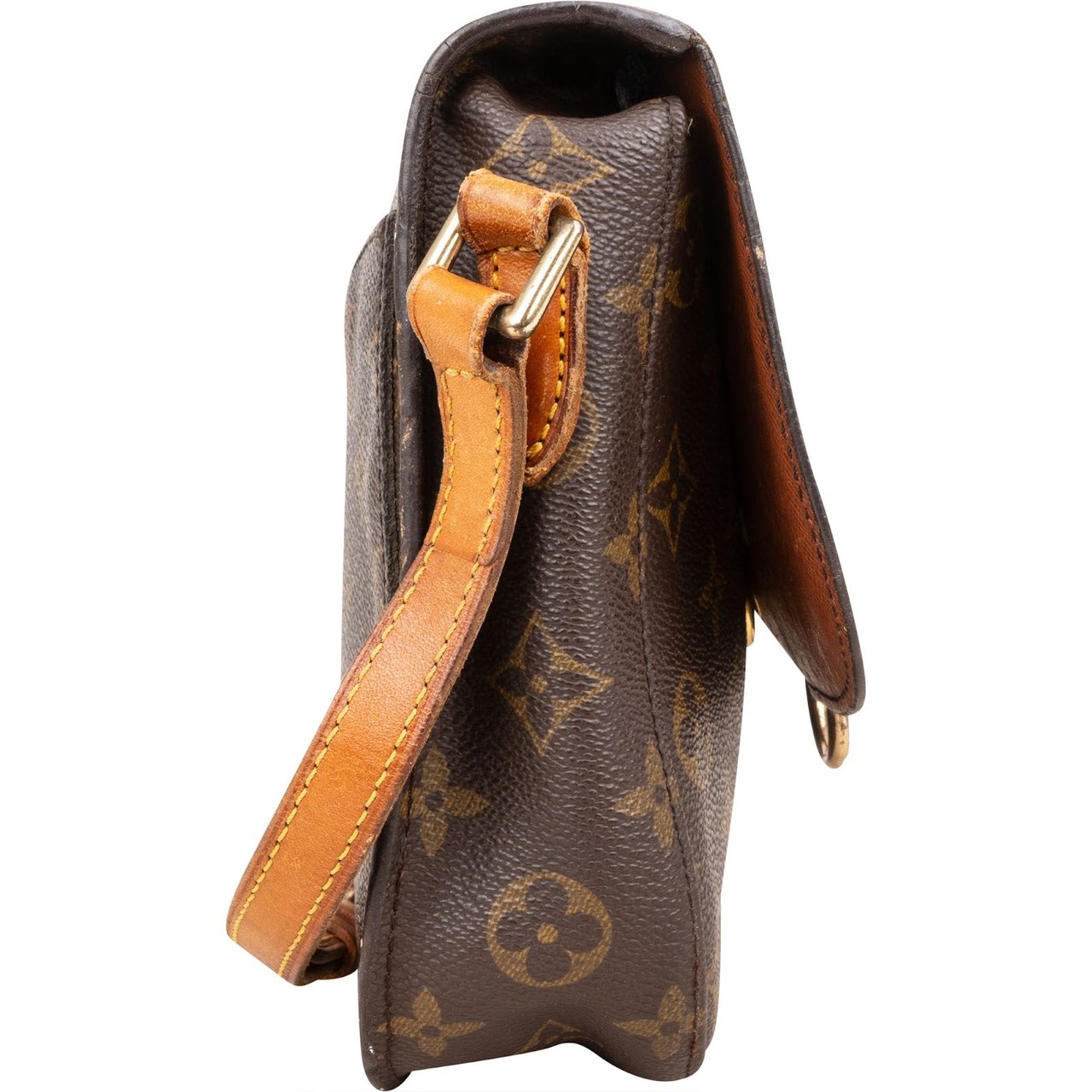 Louis Vuitton Louis Vuitton Monogram Canvas Saint Cloud MM Crossbody Bag Bruin