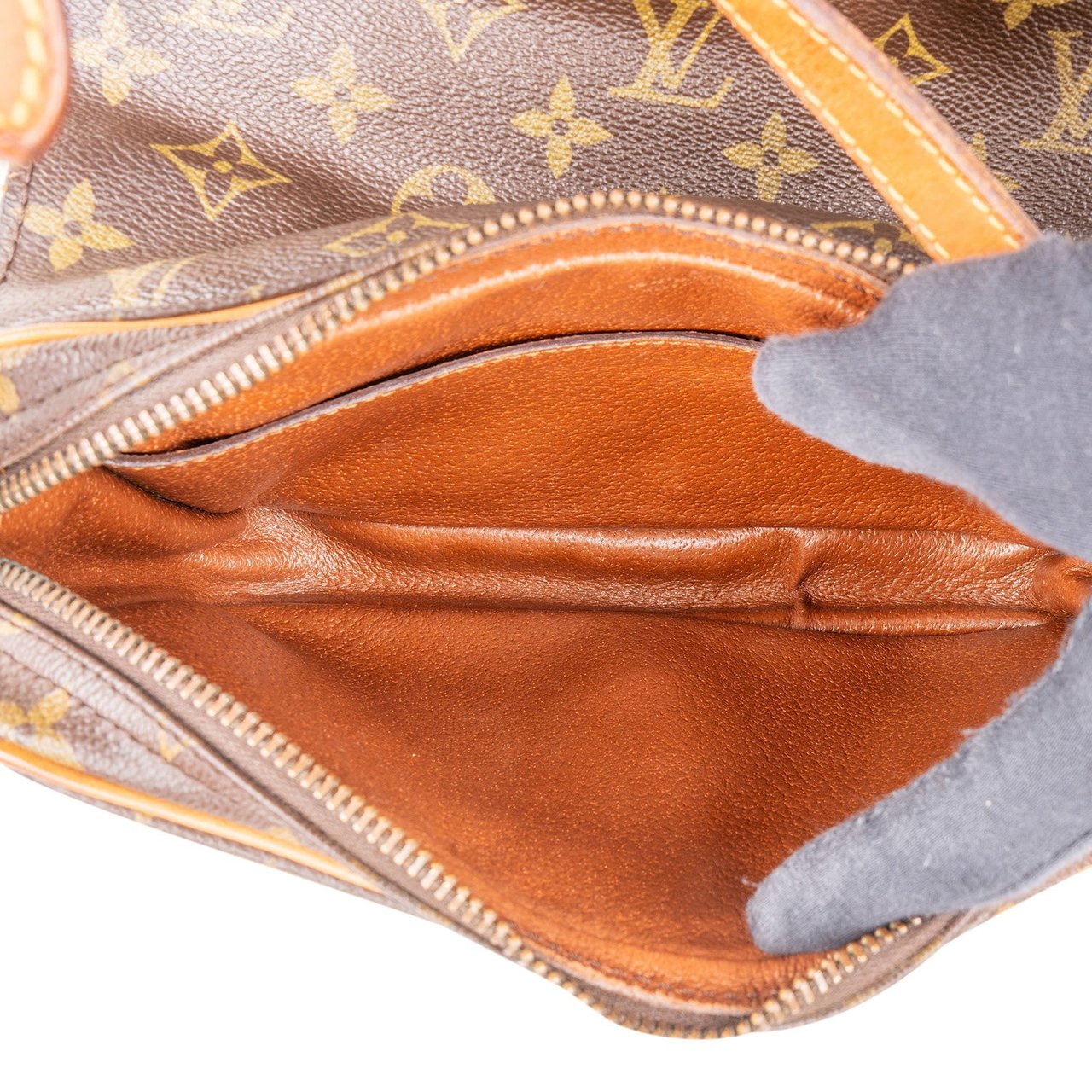 Louis Vuitton Louis Vuitton Monogram Canvas Saint Germain PM Crossbody Bag Bruin