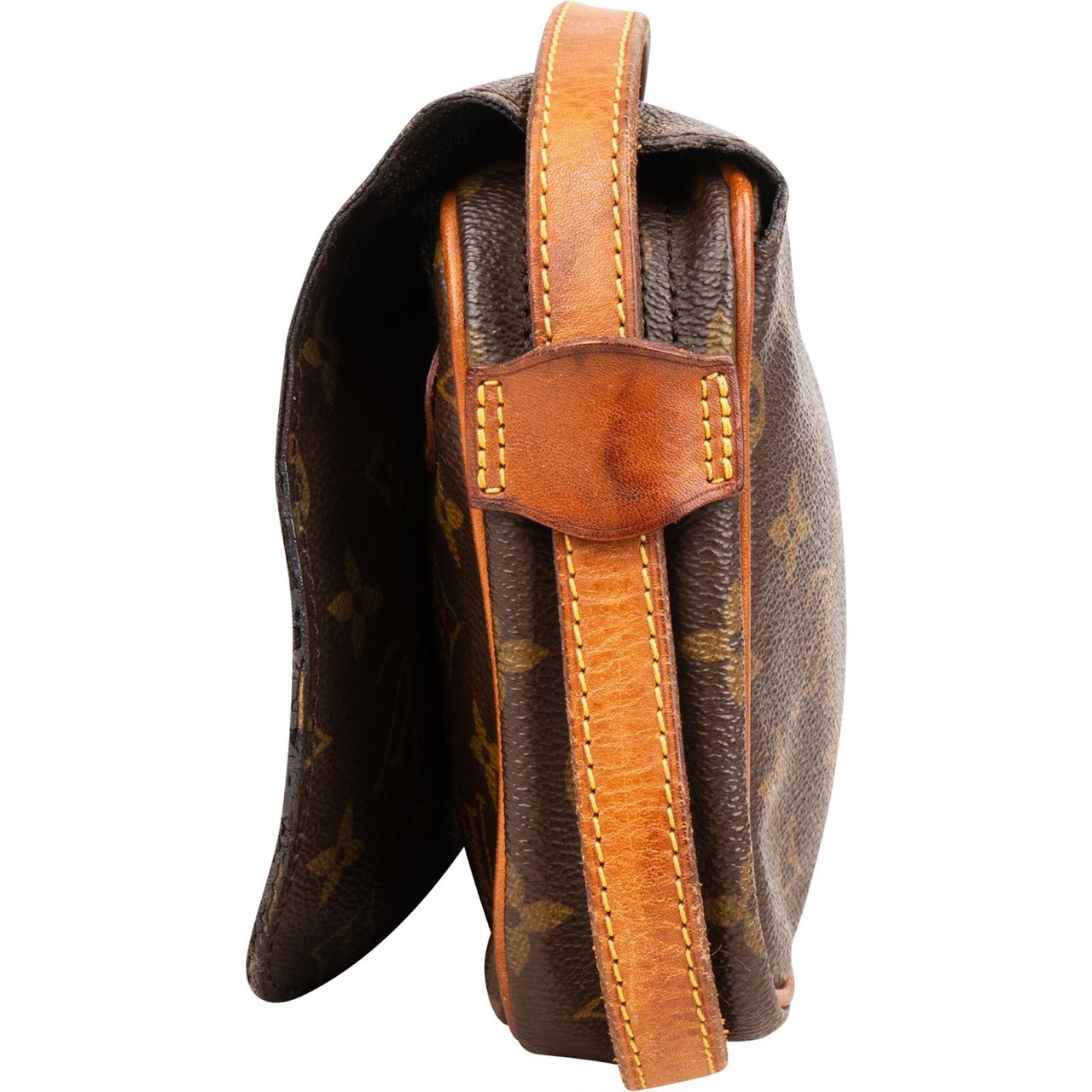 Louis Vuitton Louis Vuitton Monogram Canvas Saint Germain PM Crossbody Bag Bruin