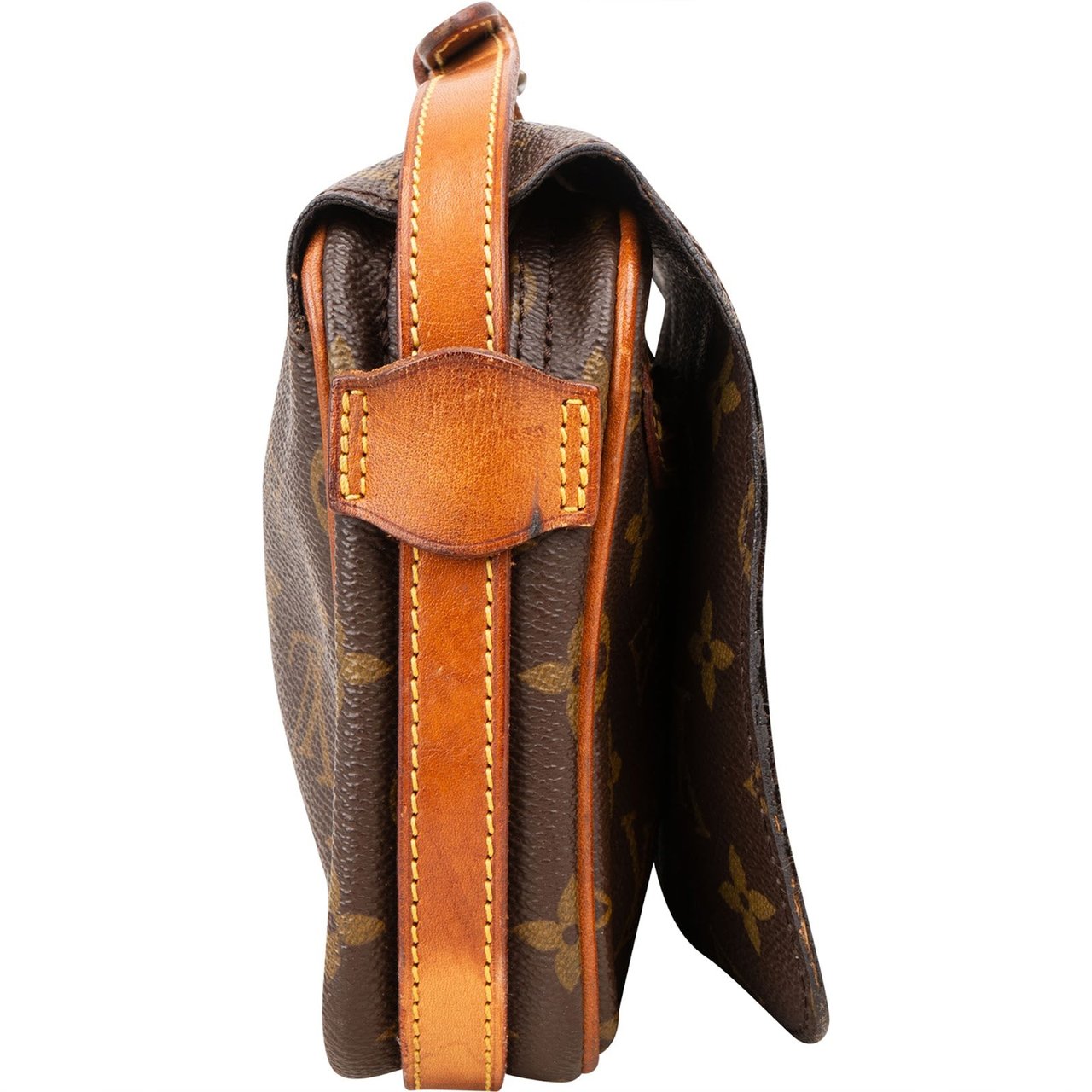 Louis Vuitton Louis Vuitton Monogram Canvas Saint Germain PM Crossbody Bag Bruin