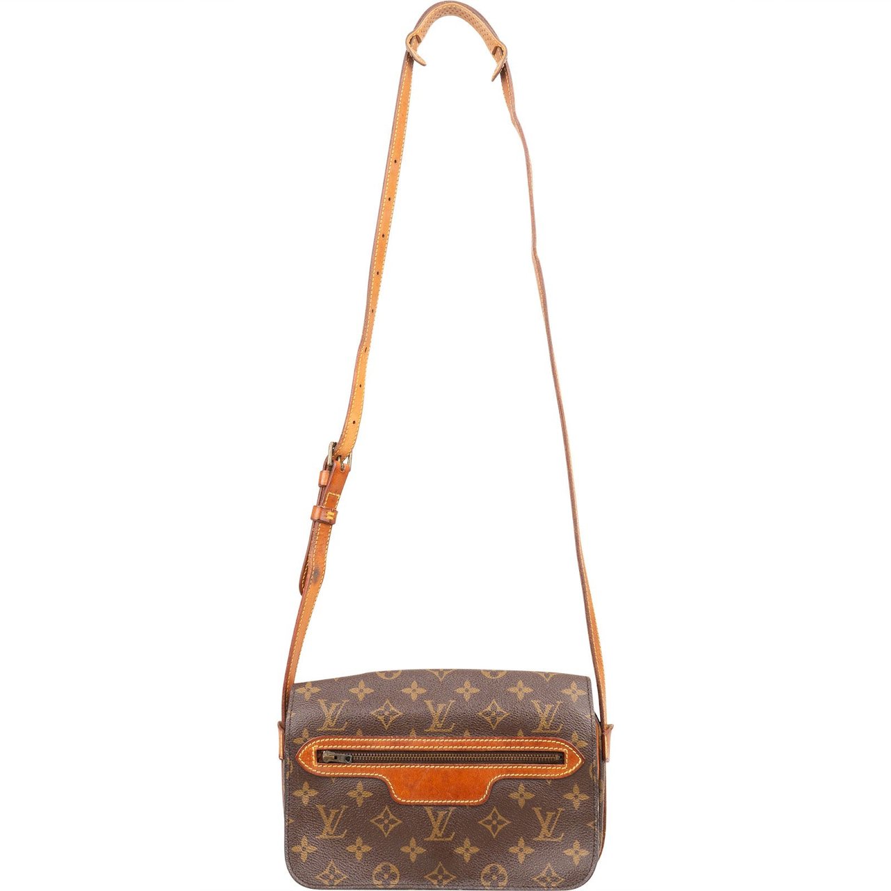 Louis Vuitton Louis Vuitton Monogram Canvas Saint Germain PM Crossbody Bag Bruin