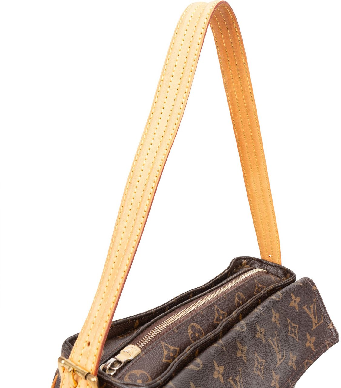 Louis Vuitton Louis Vuitton Monogram Canvas Viva Cite MM Shoulder Bag Bruin