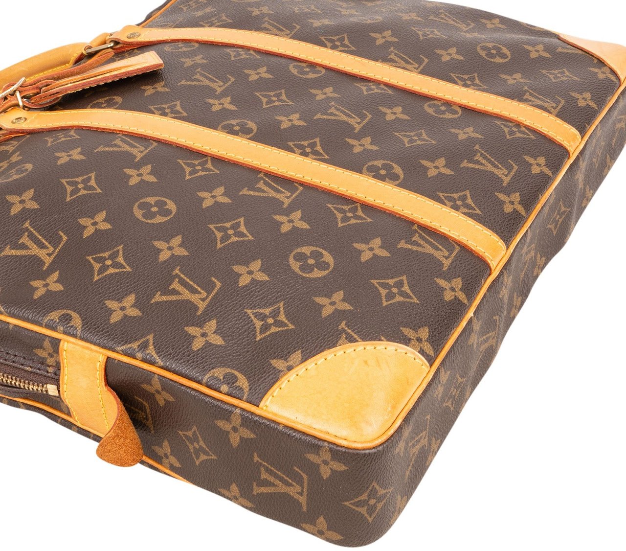 Louis Vuitton Louis Vuitton Monogram Canvas Porte-Documents Business Handbag Bruin