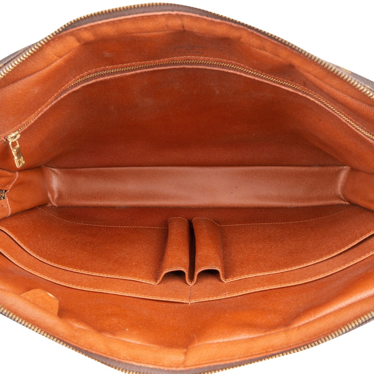 Louis Vuitton Louis Vuitton Monogram Canvas Porte-Documents Business Handbag Bruin