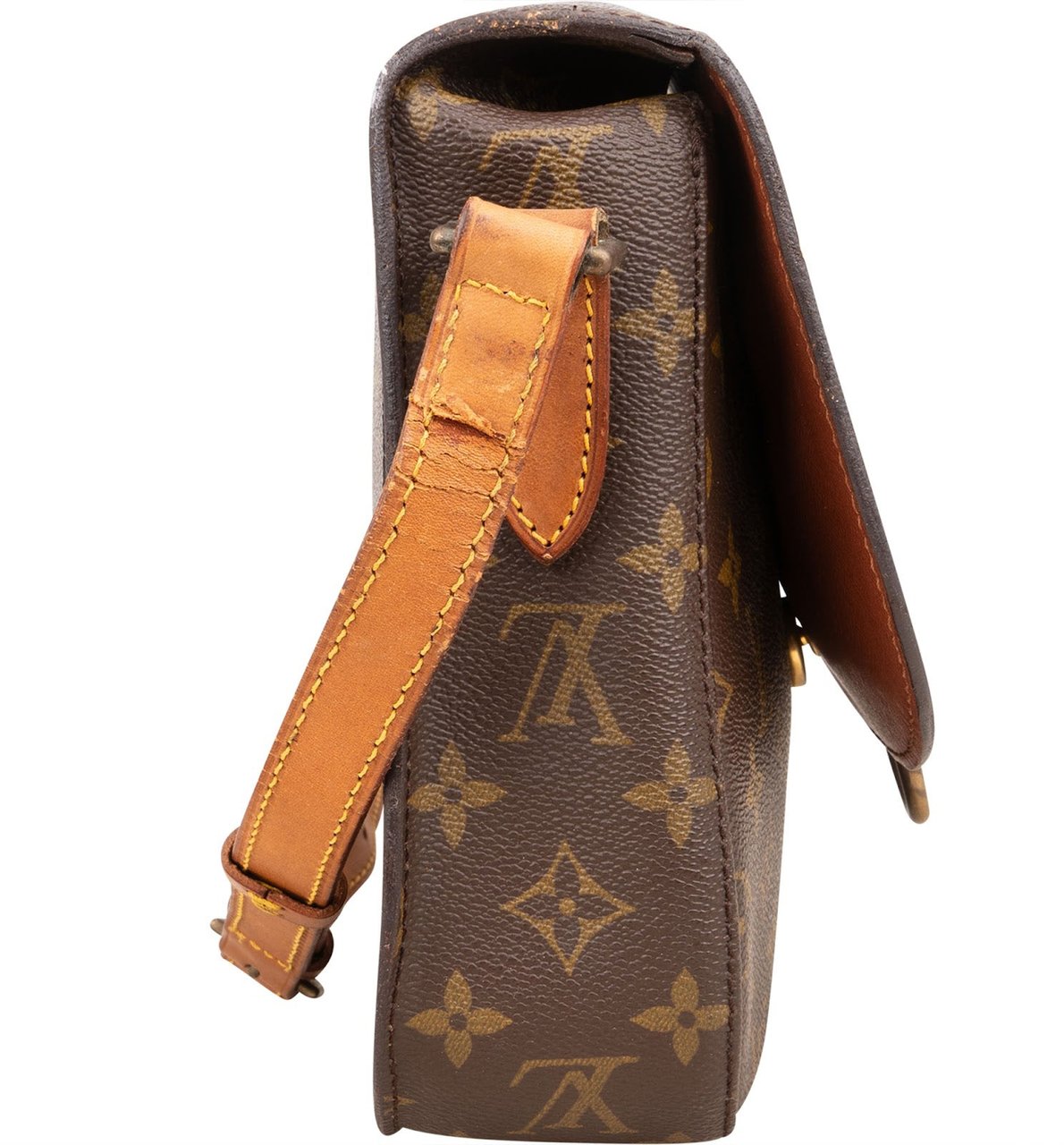 Louis Vuitton Louis Vuitton Monogram Canvas Saint Cloud GM Shoulder Bag Bruin