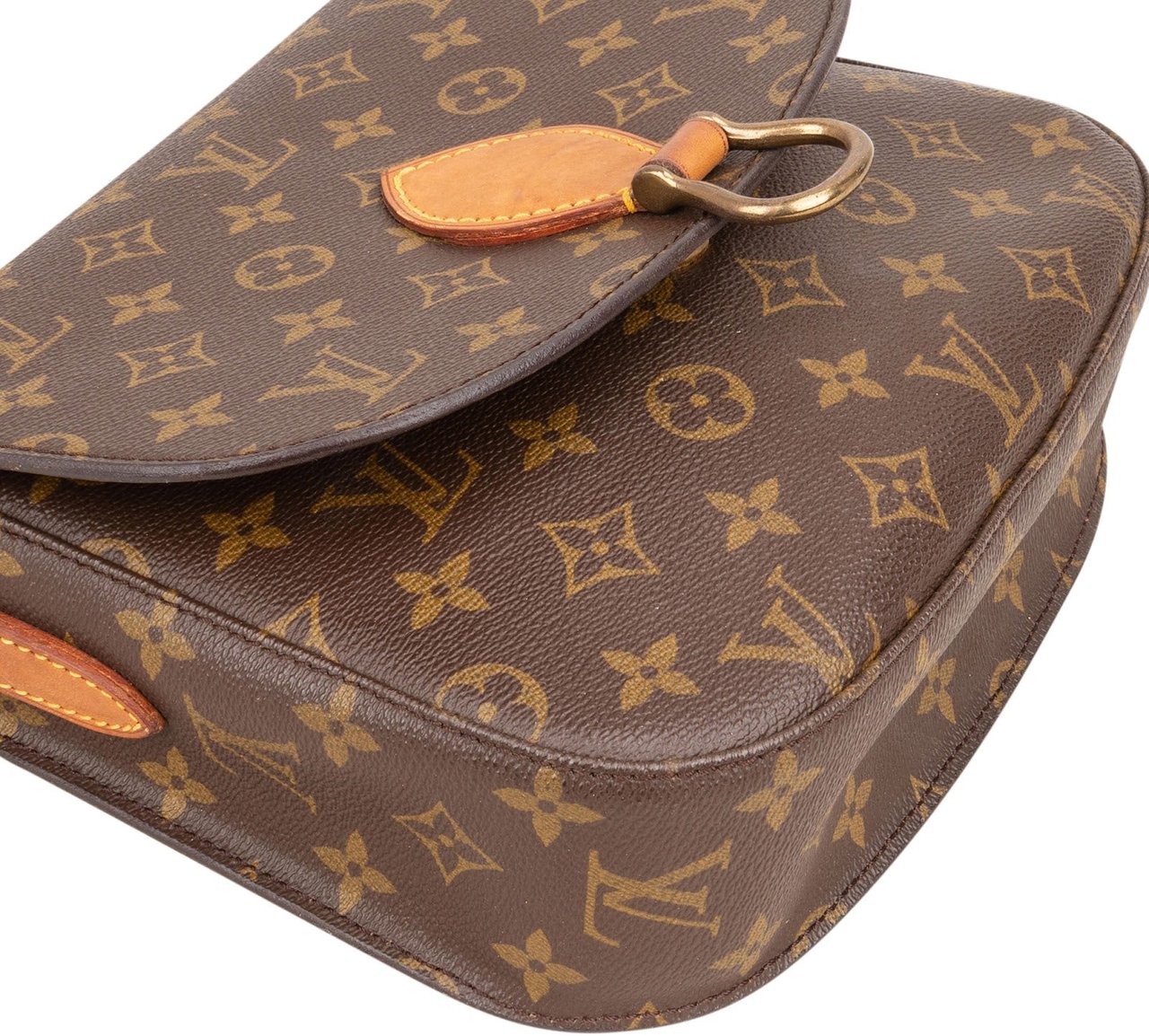 Louis Vuitton Louis Vuitton Monogram Canvas Saint Cloud GM Shoulder Bag Bruin