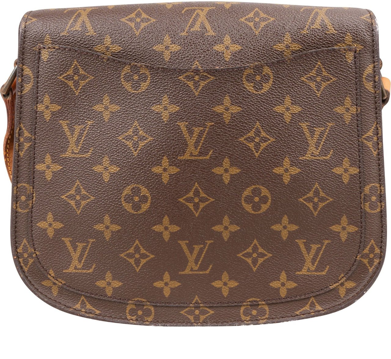 Louis Vuitton Louis Vuitton Monogram Canvas Saint Cloud GM Shoulder Bag Bruin