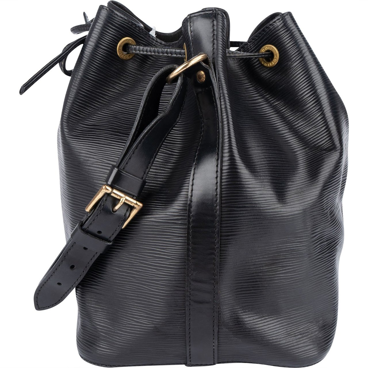 Louis Vuitton Louis Vuitton Noir Epi Leather Sac Noé Petit Shoulder Bag Zwart