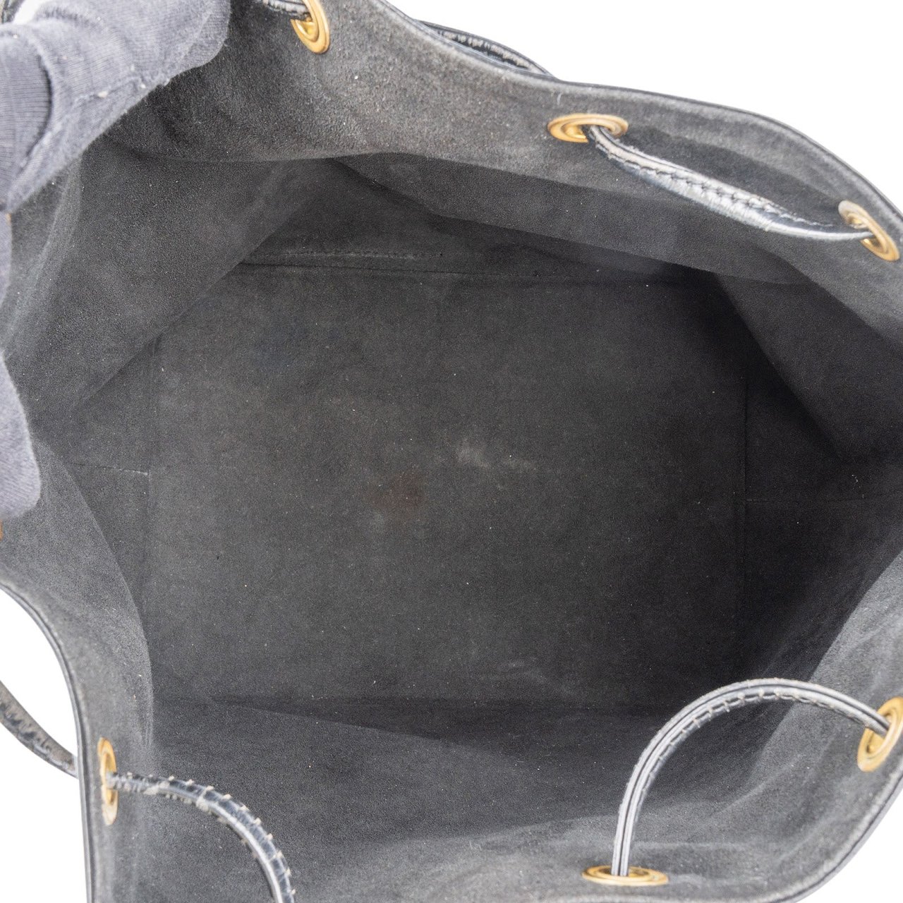 Louis Vuitton Louis Vuitton Noir Epi Leather Sac Noé Petit Shoulder Bag Zwart